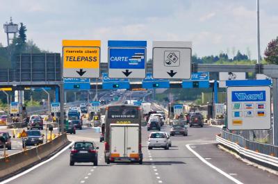 motorway toll stop