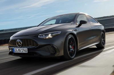Mercedes-AMG CLA 45 front driving