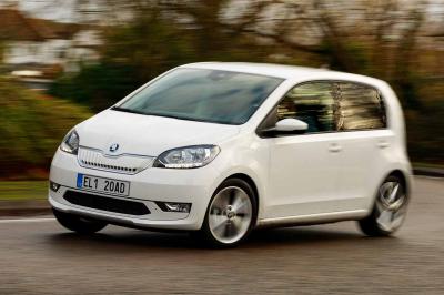 Skoda Citigo e IV 2019 front cornering