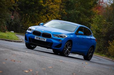BMW X2 20i front quarter