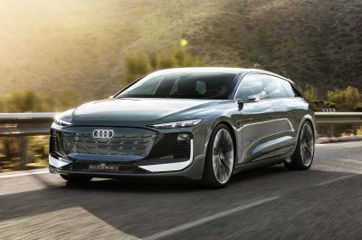 2022 Audi A6 Avant e-tron front tracking