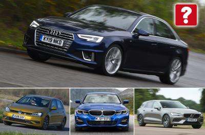 Audi A4, Volkswagen Golf, BMW 3 Series, Volvo V60