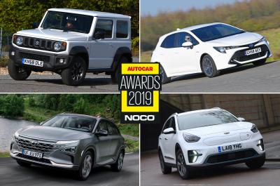 Suzuki Jimny, Toyota Corolla, Hyundai Nexo, Kia e-Niro