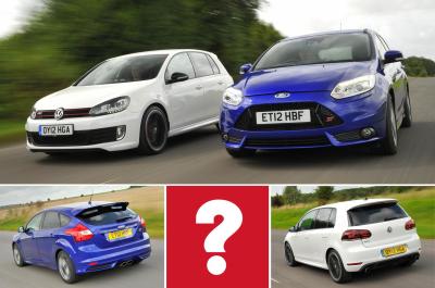 Used test – hot hatches: Ford Focus ST vs Volkswagen Golf GTI
