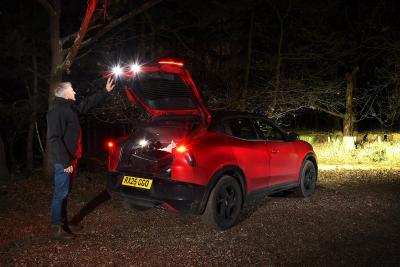 Alfa Romeo Junior Ibreda long-term test tailgate lights