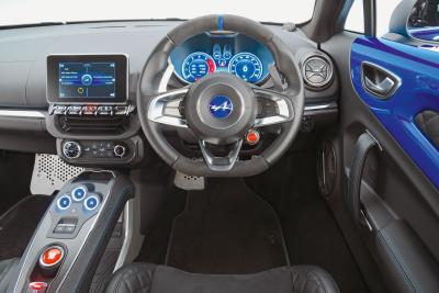 Alpine A110 interior
