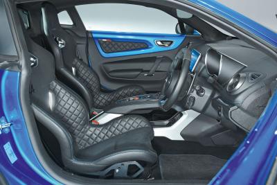 Alpine A110 interior