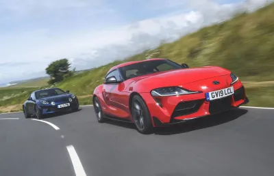 New Toyota GR Supra vs Alpine A110