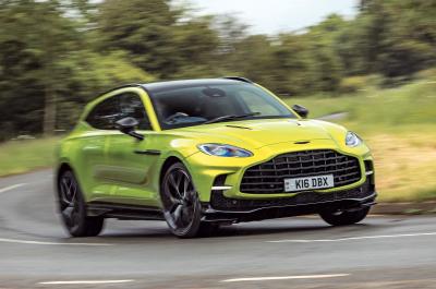 Aston Martin DBX 707 front driving