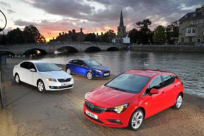 Vauxhall Astra vs Ford Focus vs Skoda Octavia