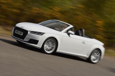 Used Audi TT Roadster 2015-2023 front three-quarters