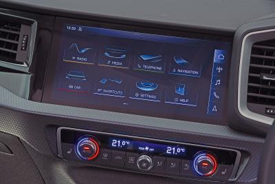 Audi A1 Sportback infotainment screen