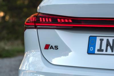 Audi A5 Avant rear lights