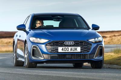Audi A5 front cornering