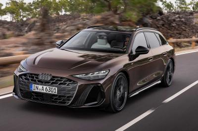 Audi A6 driving front