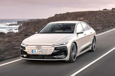 Audi A6 e-tron Sportback front driving