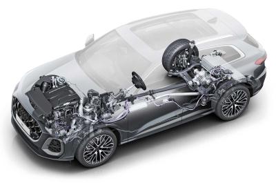 Audi MHEV cutaway