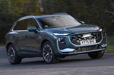 Audi Q3 driving