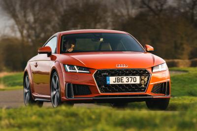 Audi TT front right driving