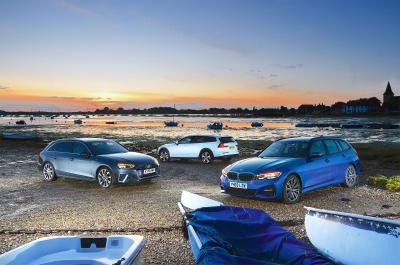 Audi A4 Avant vs BMW 3 Series Touring vs Volvo V60 Cross Country