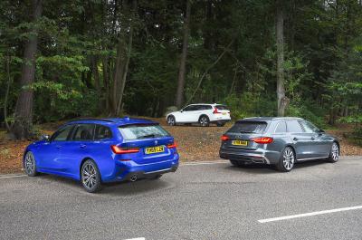 Audi A4 Avant vs BMW 3 Series Touring vs Volvo V60 Cross Country