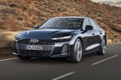 Audi A6 saloon front right driving