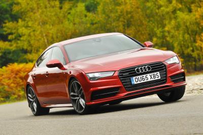 Audi A7 Sportback front cornering