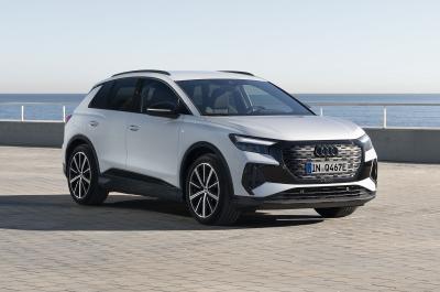 Audi Q4 e-tron front left static
