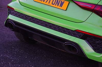 Audi RS3 2022 exhausts