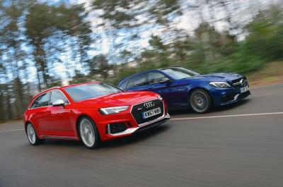 Audi RS4 Avant vs Mercedes-AMG C63 S Estate