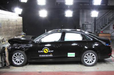 Audi A4, Honda HR-V and Honda Jazz score top marks on Euro NCAP tests