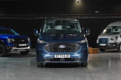 Ford commercial vehicles group shot