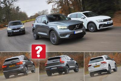 New Volvo XC40 vs BMW X1 vs Volkswagen Tiguan