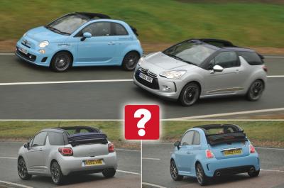 Used Fiat 500C vs Citroen DS3 Cabrio