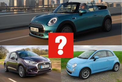 DS 3 Cabrio vs Fiat 500C vs Mini Convertible