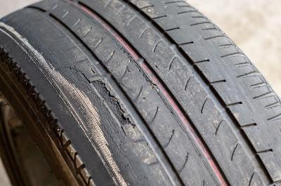 bald tyre