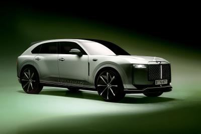Bentley EV render front static