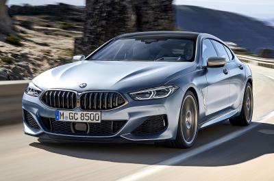 BMW 8 Series Gran Coupé front cornering