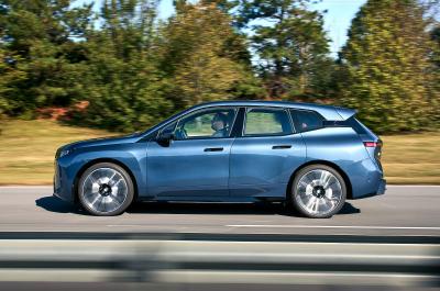 BMW iX left driving