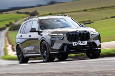 BMW X7 front driving