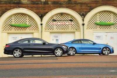 BMW 4 Series coupe vs Mercedes-Benz C-Class coupe