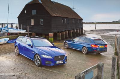 BMW 5 Series Touring vs Jaguar XF
