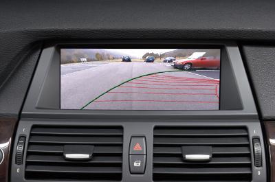 BMW reversing camera display 