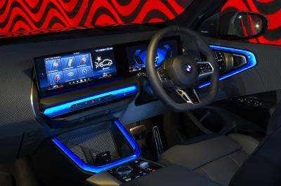 BMW iX3 dashboard