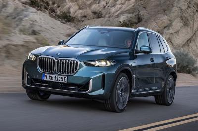 2023 BMW X5 facelift front tracking