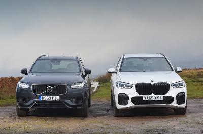 BMW X5 45e vs Volvo XC90 T8 - noses