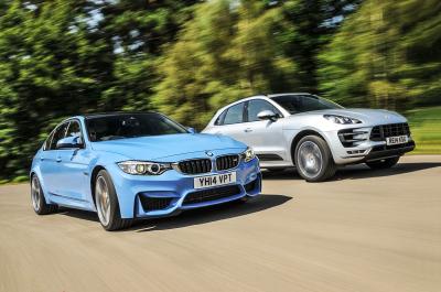 BMW M3 vs Porsche Macan Turbo