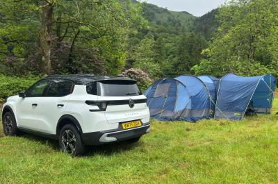 Citroen C3 Aircross camping