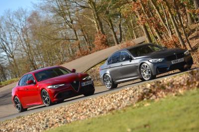New Alfa Romeo Giulia Quadrifoglio vs BMW M3