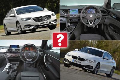 New Vauxhall Insignia Grand Sport vs used BMW 4 Series Gran Coupe: which is best?